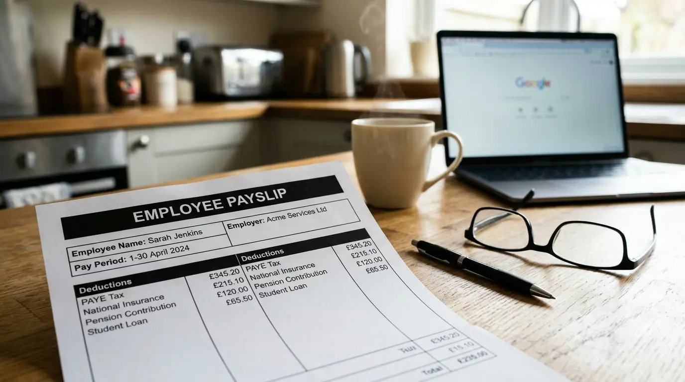 DEA on a payslip: what the deduction means